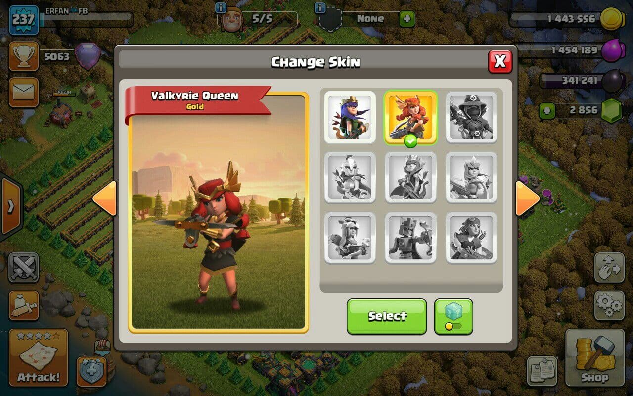 Sell Clash of clans Account TH14 Supercell id Linked Code 15039