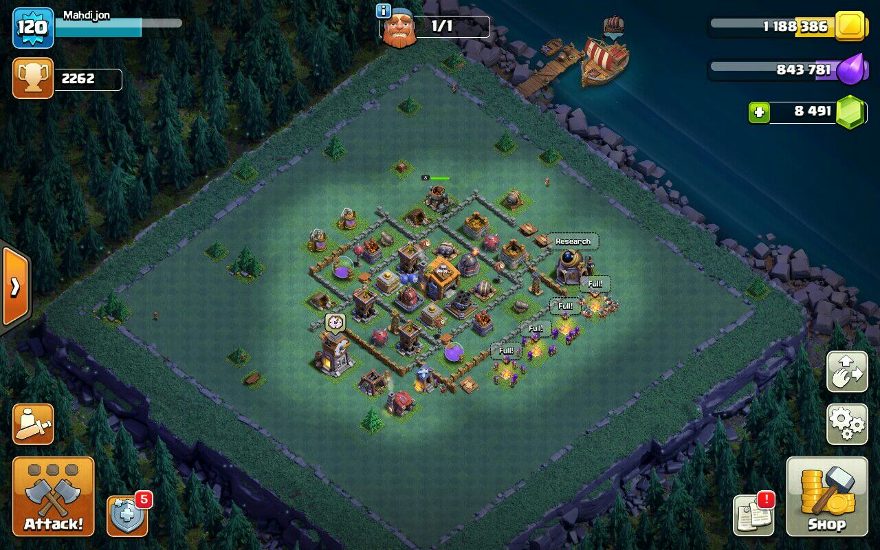 Sell Clash of clans Account TH11 Supercell id Linked Code 15060