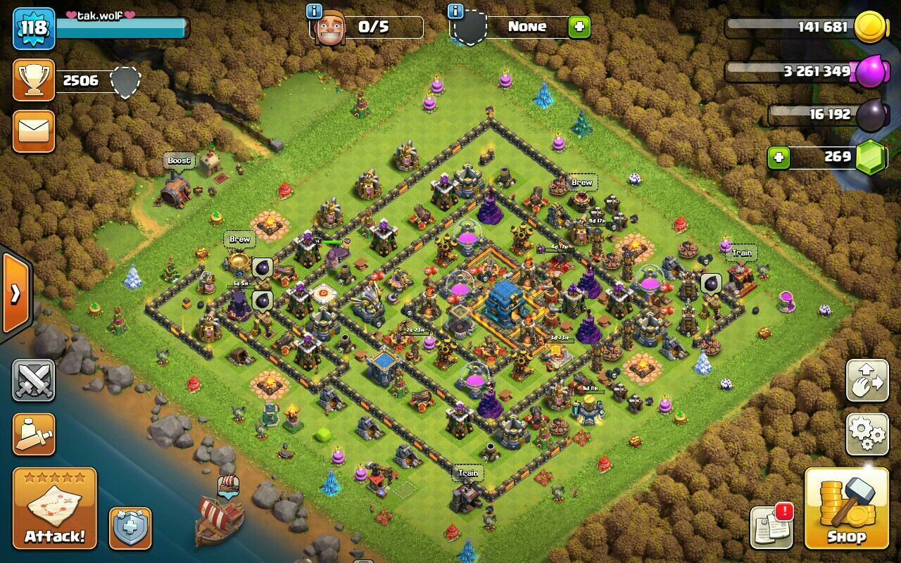 Sell Clash of clans Account TH12 Supercell id Available Code 15098