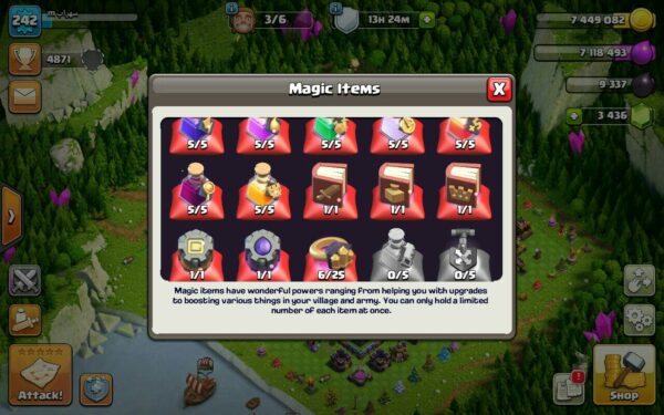 Sell Clash of clans Account TH15 Supercell id Linked Code 15123