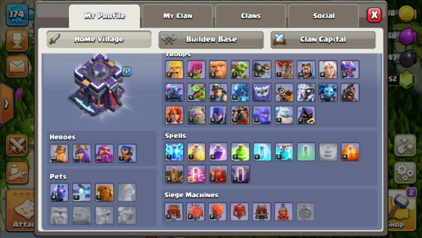 Buy Clash of clans Account TH15 Supercell ID Linked Code 10108