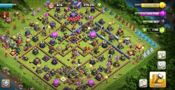 Buy Clash of clans Account TH15 Supercell ID Linked Code 10128