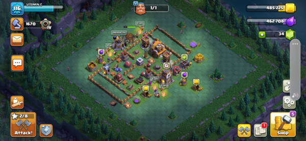 Buy Clash of clans Account TH11 Supercell ID Linked Code 10135