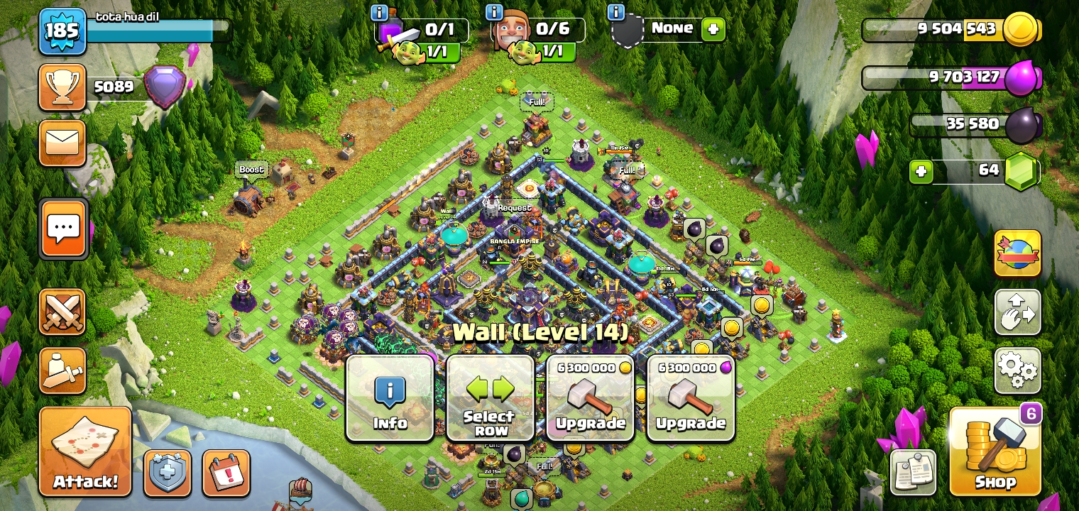 Buy Clash of clans Account TH15 Supercell ID Linked Code 10145