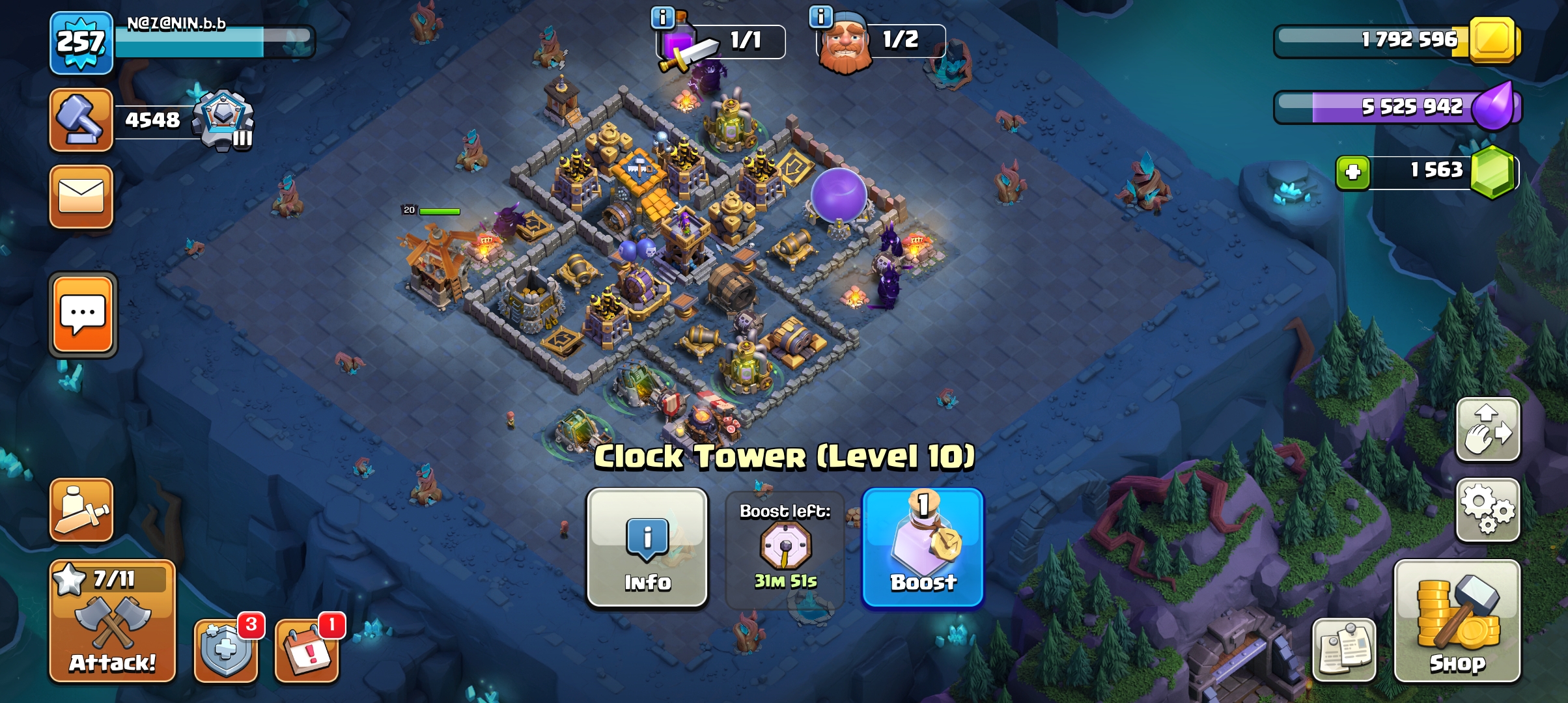 Buy Clash of clans Account TH15 Supercell ID Available Code 10158